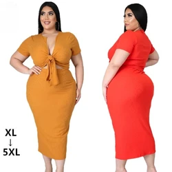 2025 new elegent fashion style summer african women plus size  dress L-5XL african print dresses