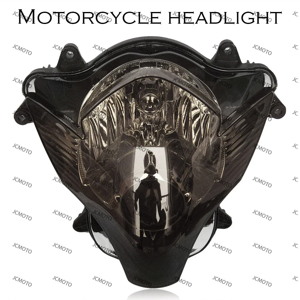 

Front Motorcycle Lighting Headlight Replacements Tan Color,Front Headlamp For Suzuki GSXR 600 750 K6 / GSX-R 06-07
