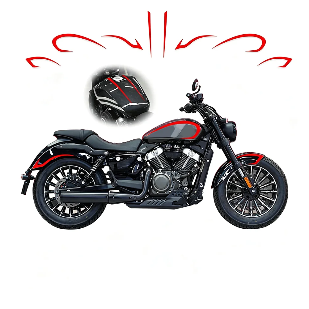 FOR BENDA CORK 250 CORK250 Motorcycle Modified Body Front Protection Stickers Decorative Sticker Decals Accessories 2