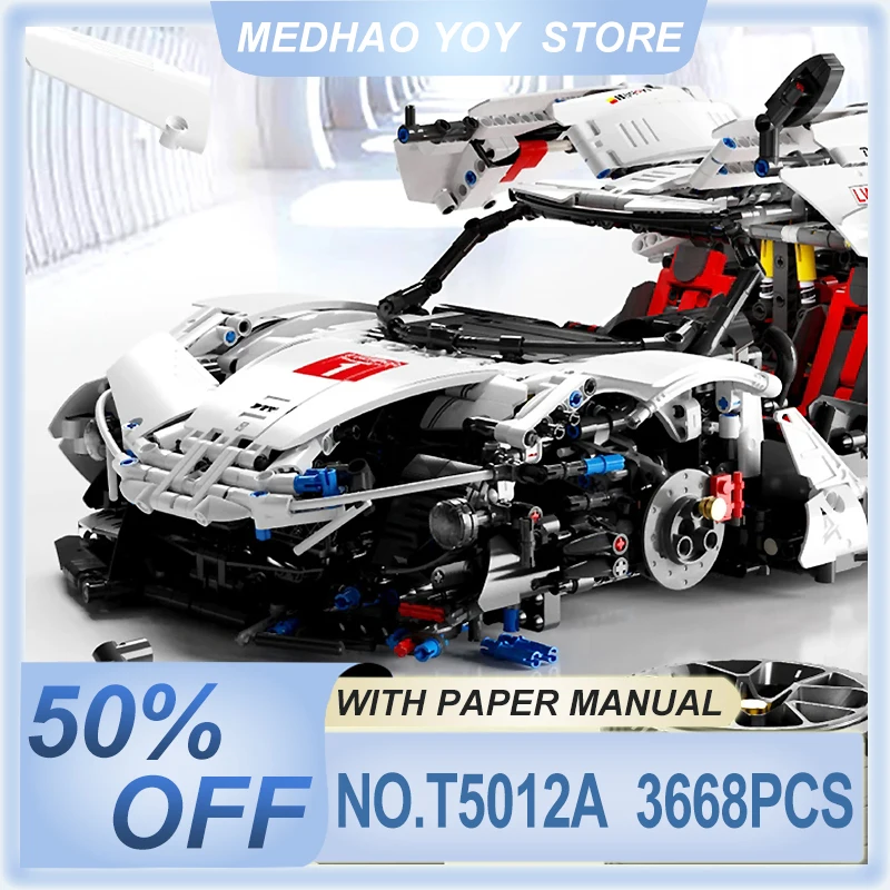 

Metallic Apollo T5012A Super Car Building Block Striking City Racing Sports Vehicle Model Brick Puzzle DIY Toy Kid Chrismas Gift