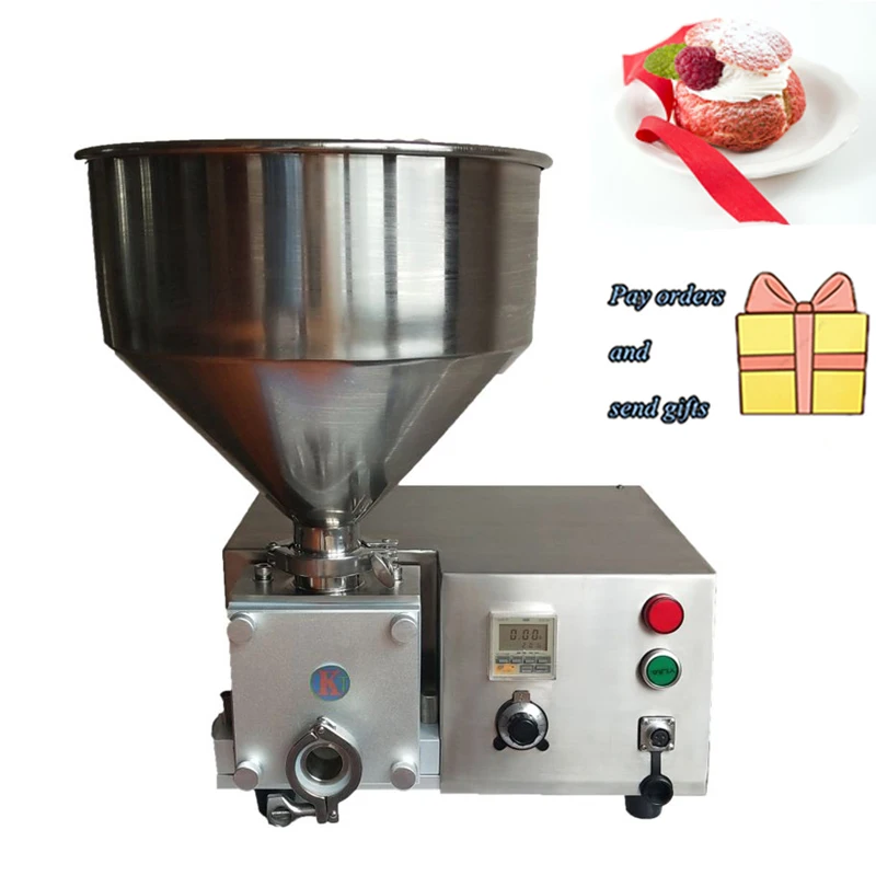 

Multifunctional Household Small Donut Bread Jam Syringe Automatic Puff Cream Filling Machine