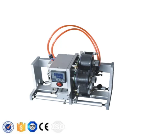 

HP-241QS Latest Pneumatic Batch Printing Machine High Speed Ribbon Hot Printing Machine