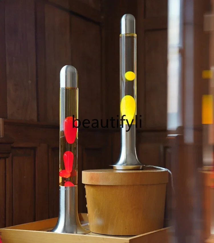 SS Bedroom Living Room Decorative Lamps Ambient Countertop Floor Lamp Wax Melting Lamp