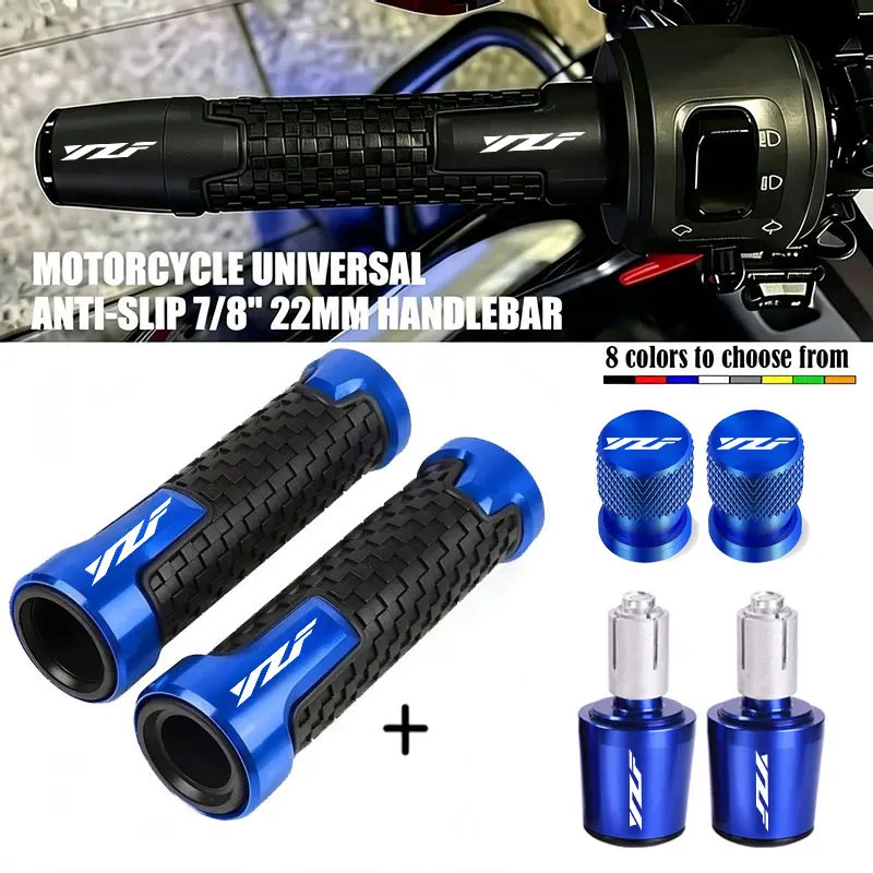 For Yamaha YZF R125 R7 R6 R1 R3 YZF-R125 YZF-R7 YZF-R3 Tire Valve Caps Handle Bar End Cap Oil Filler Cap Switch Keycap ABS Guard