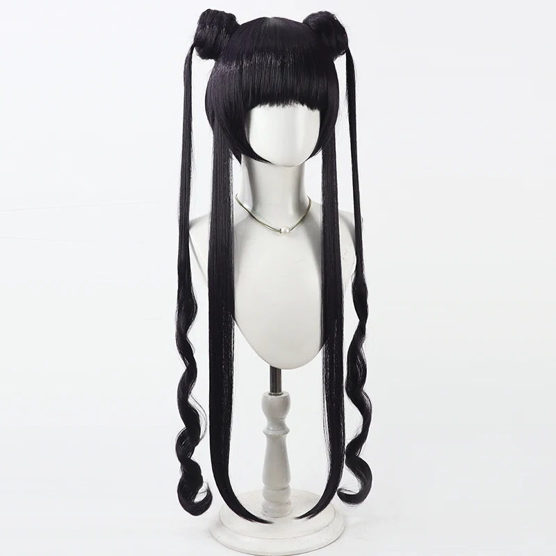 アニメフェイトグランドオーダーヤン・グイフェイコスプレウィッグハロウィンカーニバルパーティー小道具人工毛耐熱繊維 + ウィッグキャップ
