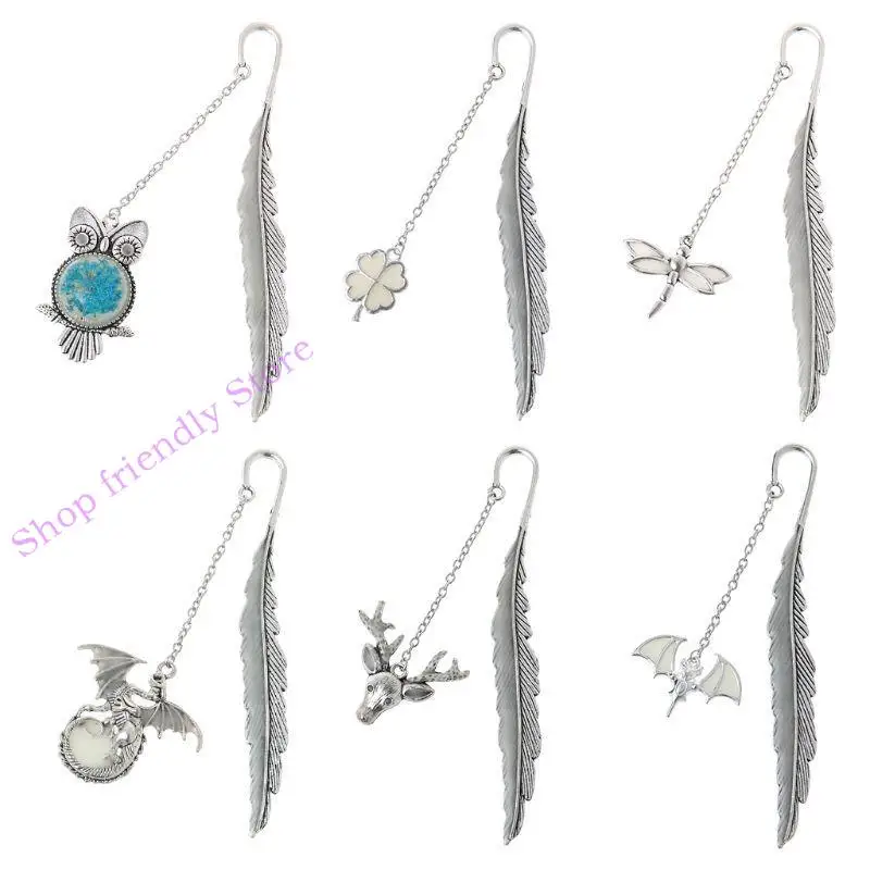 594A Glow Luminous Book Marker for Creative