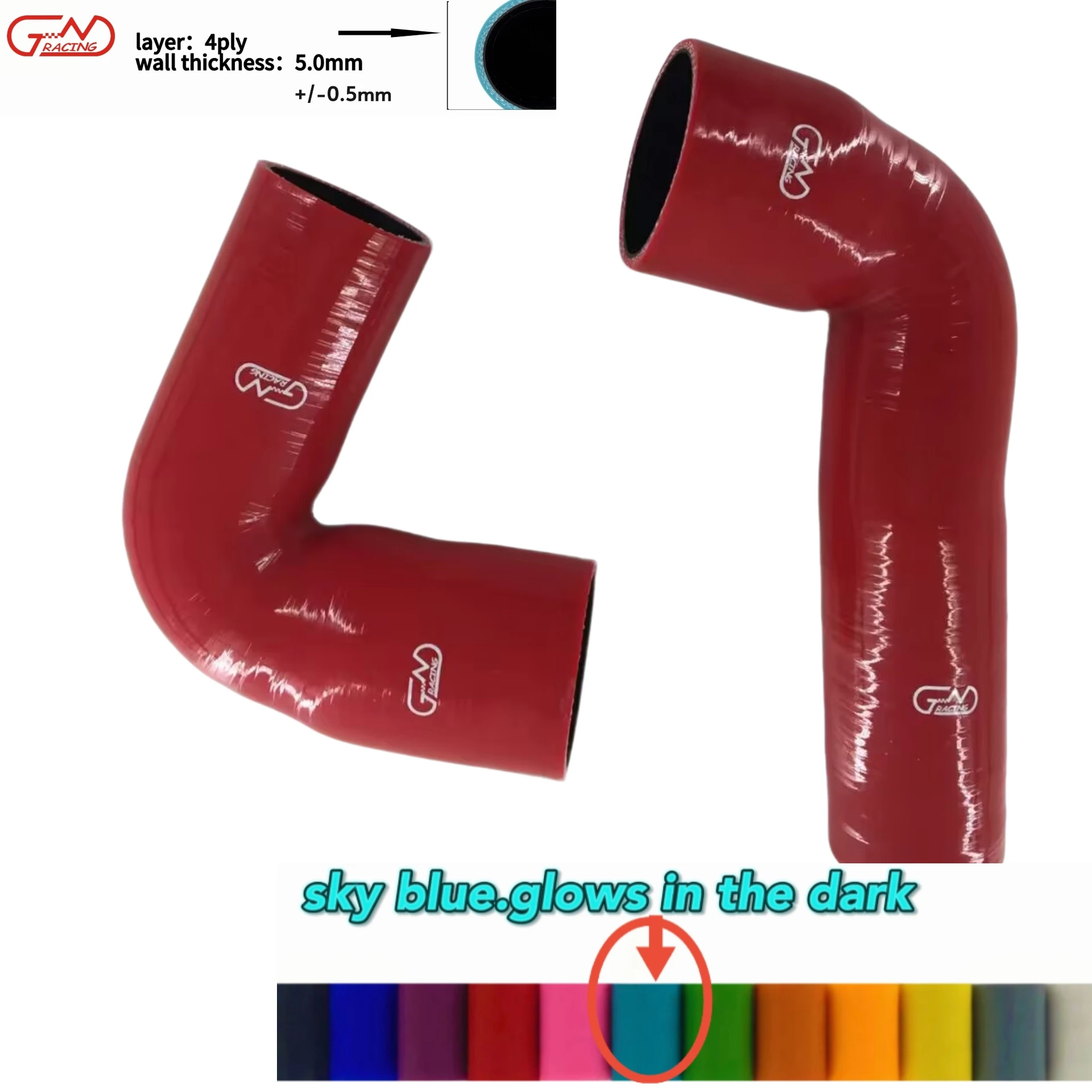 

Silicone Hoses Radiator For VW GTI MK7 Golf R Audi A3/S3 Skoda Seat 1.8T 2.0T TSI INTERCOOLER HOSE