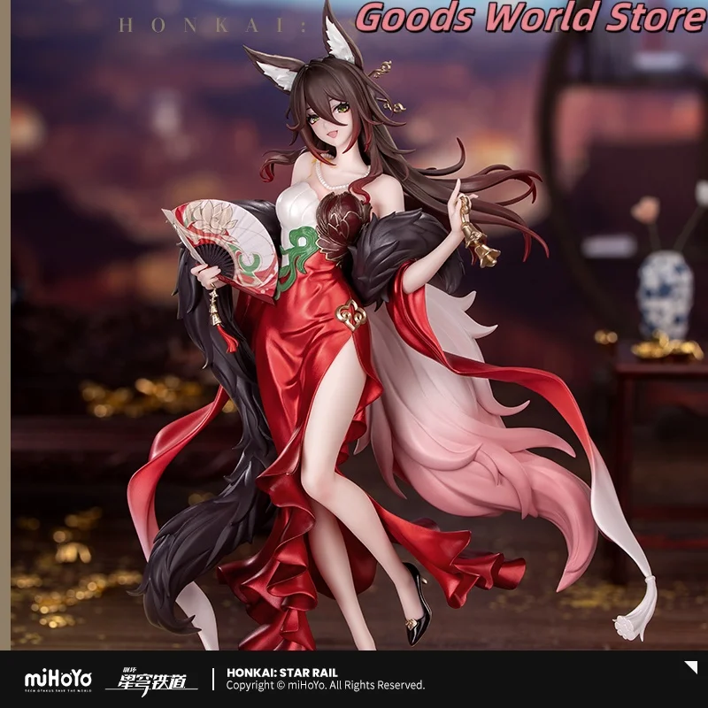 오리지널 푸게 틴윤 피규어 모델 장식품 게임 혼카이 스타 레일 틴윤 코스프레 의상 애니메이션 모델 할로윈 선물