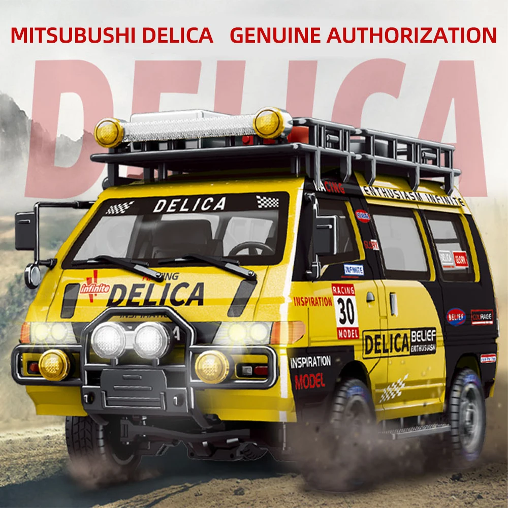 9IMOD RC รถ Delica 1:24 Full Scale 2WD 4WD รีโมทคอนโทรลของเล่นรถมินิบัสของเล่นรุ่น