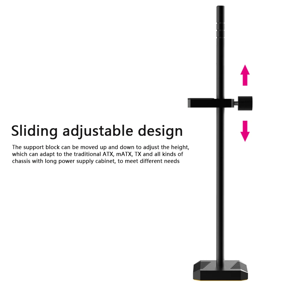 COOLMOON Nhôm GPU Hỗ Trợ Giá Đỡ 192Mm Card Đồ Họa Giá Đỡ Dành Cho Máy Tính Để Bàn Máy Tính Thẻ Hình Giá Đỡ Chân Đế