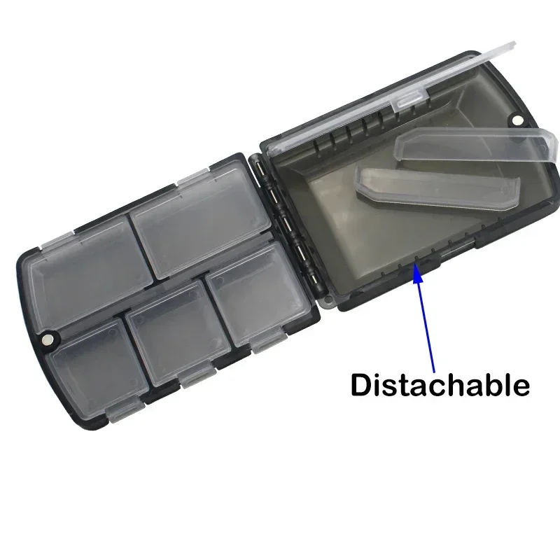 Organizador de aparejos de carpa – Caja almacenaje con tablero de pelo - imagen 3