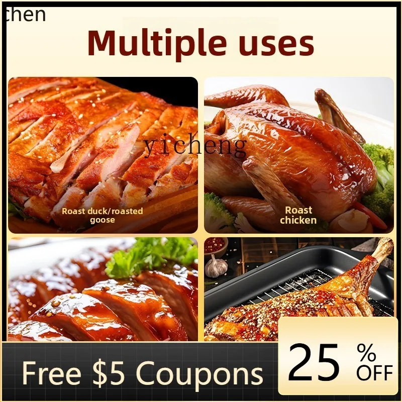 

P26 Roast Duck Stove Commercial All-electric Automatic Rotating Chicken Beef Lamb Chop Pork Belly Stove