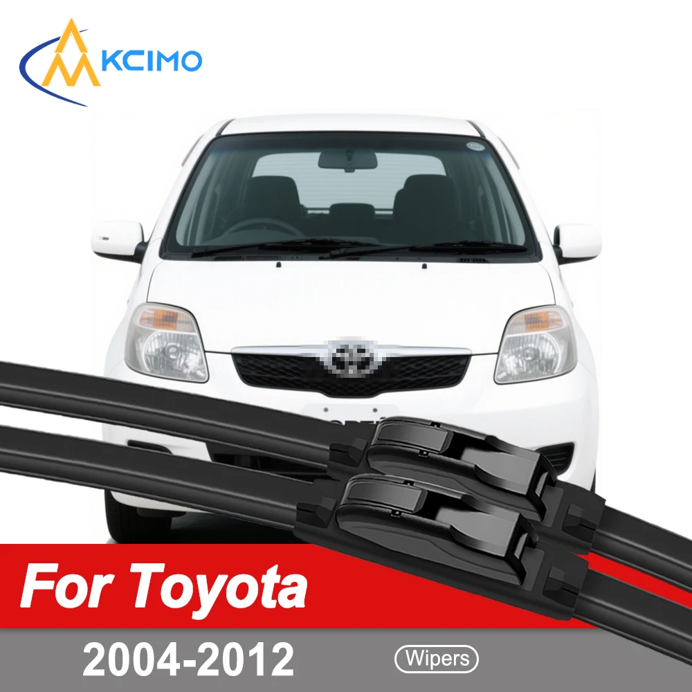 

Car Wiper Blade Blades For Toyota Porte AP10 2004-2012 Windshield Windscreen Clean Naturl Rubber Cars Wipers Accessories