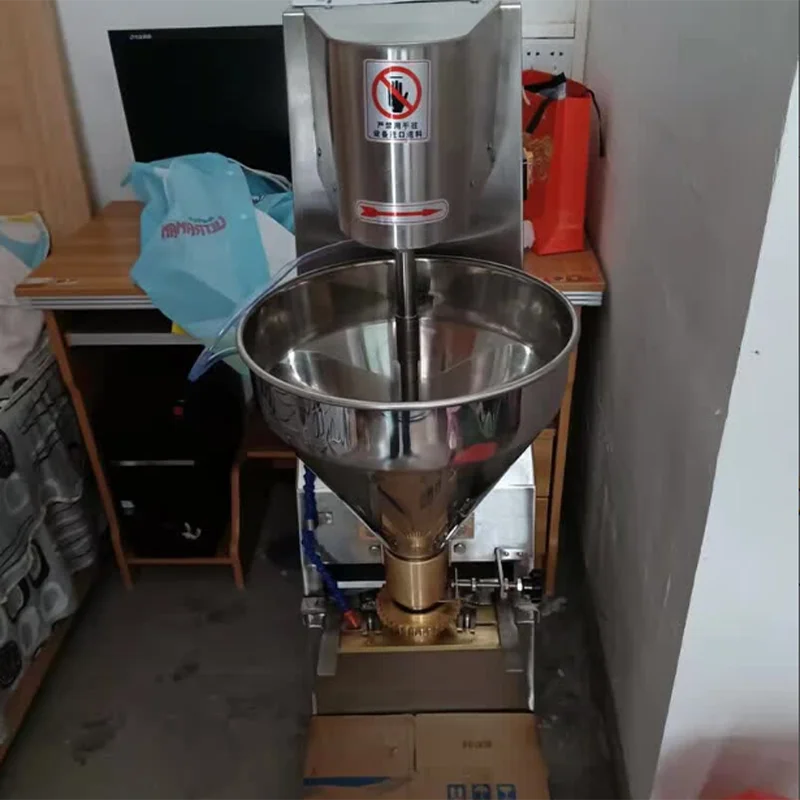 Stainless Steel Automatic High Efficiency Meatball Forming Machine   Restaurant Processing Equipment Meatball Maker Machine