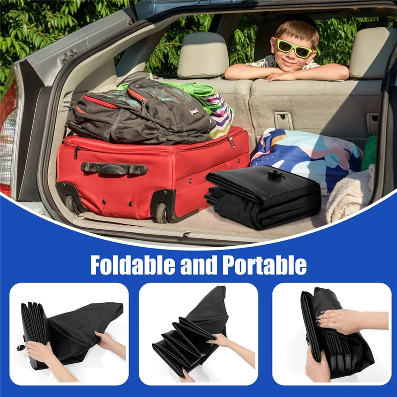 

41X41x10 Inch Foldable Shower Base, Outdoor Portable Shower Pan With Drain Pipe For Campers
