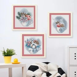 ZZ2160 For Needlework Kit NOT PRINTED Cross stich Painting Set Cross Stitch Kits Cross-stitch Embroidery Set Stitch Kits Cross
