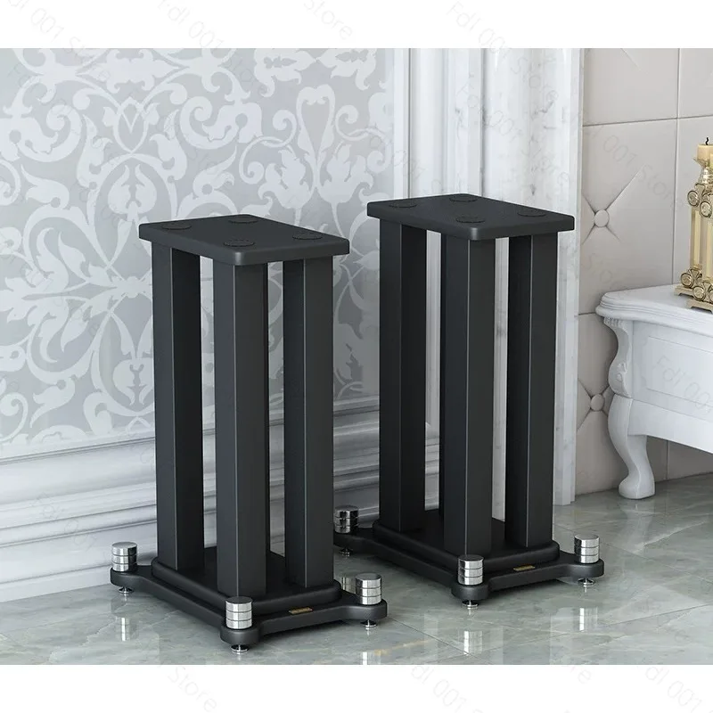 2pcs22x28CM Professional Speaker Tripod Desktop Tray Satellite Box Metal Wood Surround Floor Stand Metal Foot Nail Reinforcement