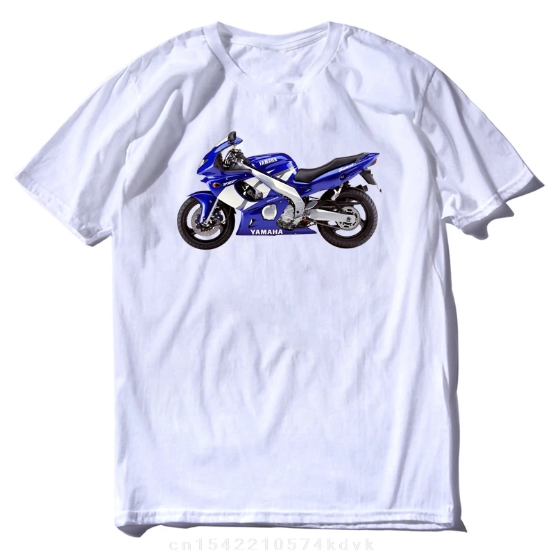 Motorcycle T-Shirt YZF 600 Thundercat Motorbike Biker Short Sleeve Crew Neck