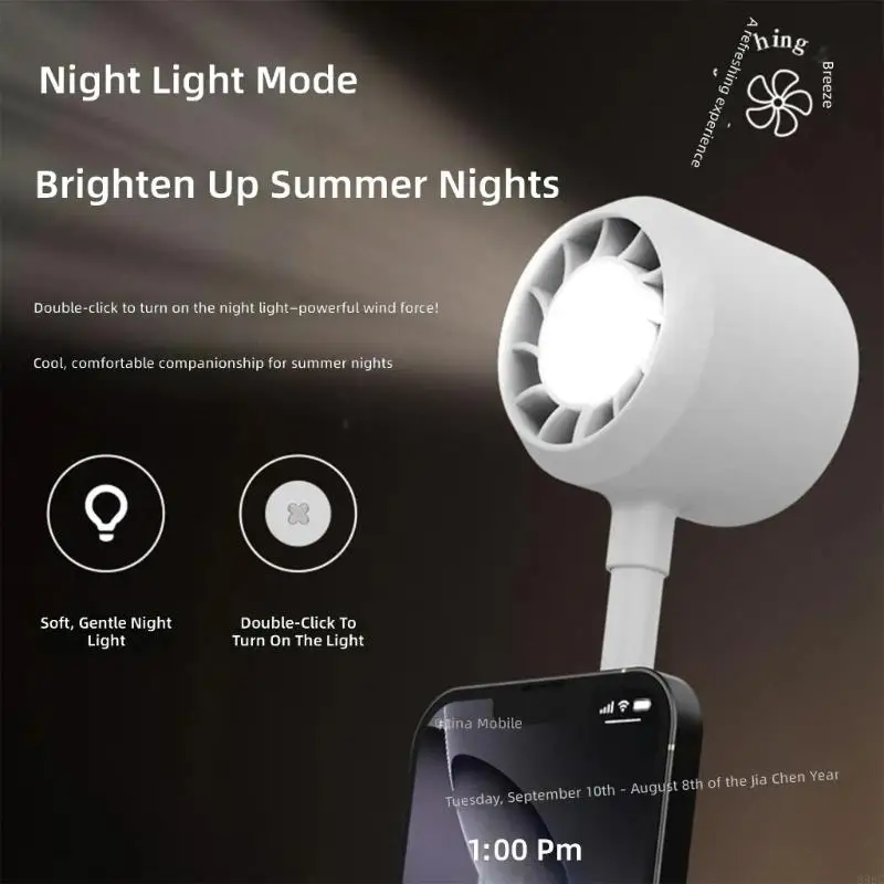 

3-скоростная магнитная подставка для телефона с охлаждающим вентилятором и светодиодной подсветкой. Регулируемый складной для