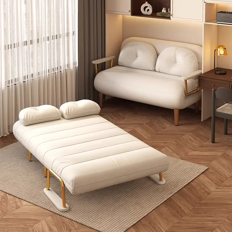 Lazy folding sofa bed integrated dual-purpose small apartment does not take up space single multi-functional retractable
