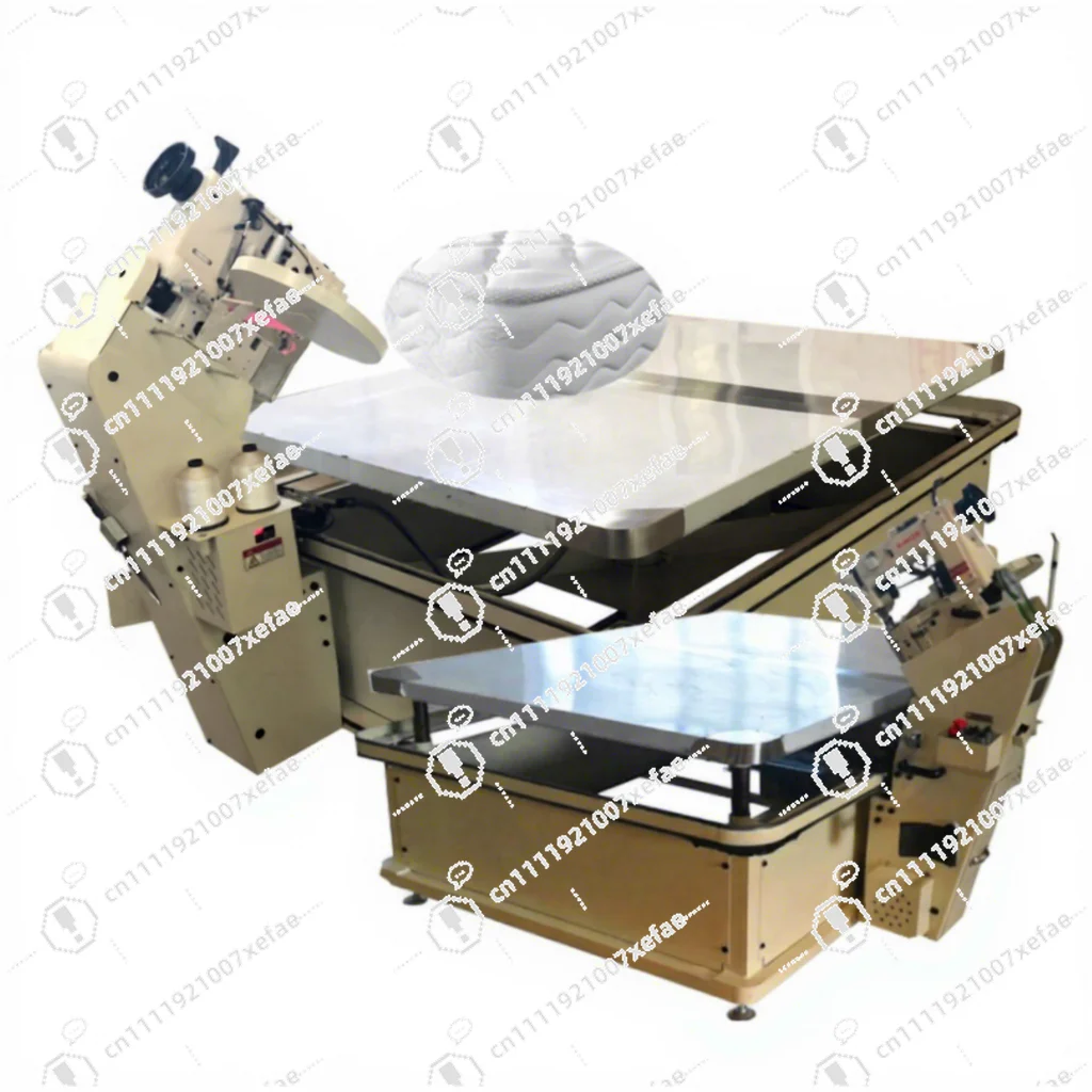 Furniture Manufacturing Machine WB-1/WB-2/WB-3 Mattress Tape Edge Banding Machine Chain Sewing Edge Banding Machine