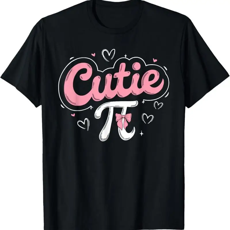 

Cutie Pi Coquette Bow Женская и детская футболка ко Дню учителя математики для малышей