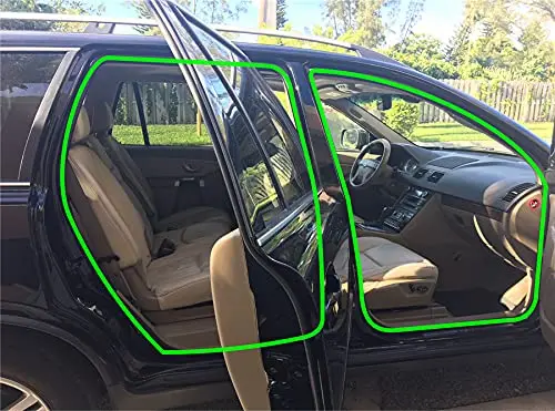 

13ft Rubber Steel Seal Car Door Protector Weather Stripping Edge Trim Waterproof