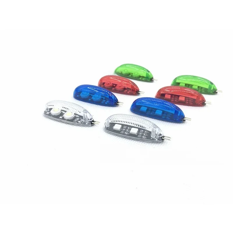 RC Led Light 5V 12V Intelligent LED Night Flight Navigation Searching Light Red Green Blue White for Fixed Wing Quadcopter Lamps
