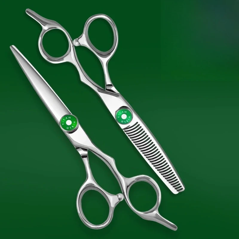 

Hairdressing Scissors Professional Barber Tools Cutting Thinning Scissors Hair Shear 6inch HIGH-END JP Steel