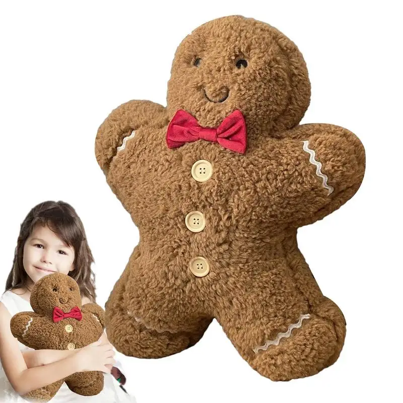 

Gingerbread House Pillow Cute And Adorable Plush Pillow Stuffed Animal Christmas Shaped Pillows Creative Gingerbread Plush Cute