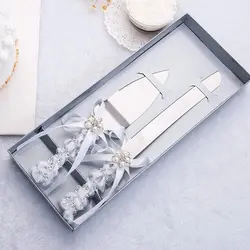 European style knife and fork set gift wedding souvenir wedding stainless steel cake knife and spatula