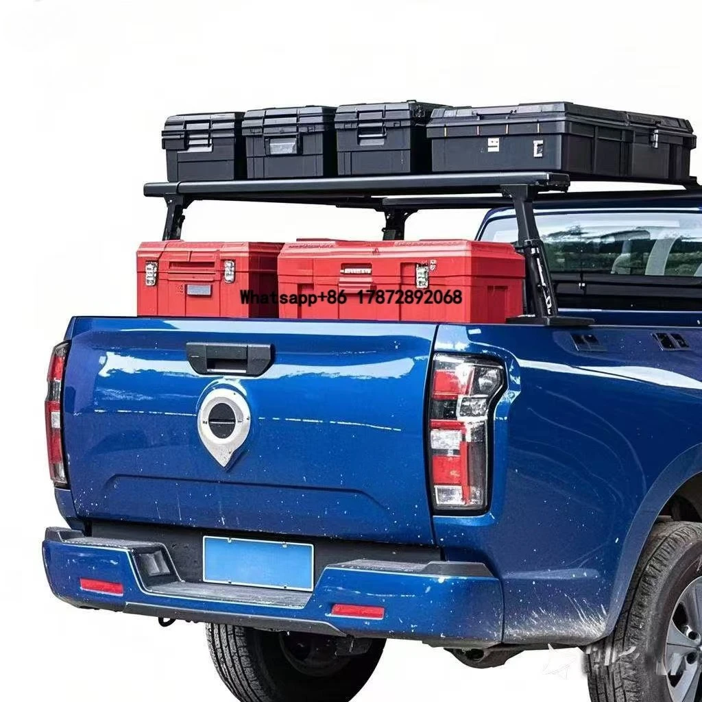 

Heavy Duty Aluminum Truck Bed Rack Auto Parts for Cargo Camping Gear and Overlanding Equipment Pickup Truck Utility Rack