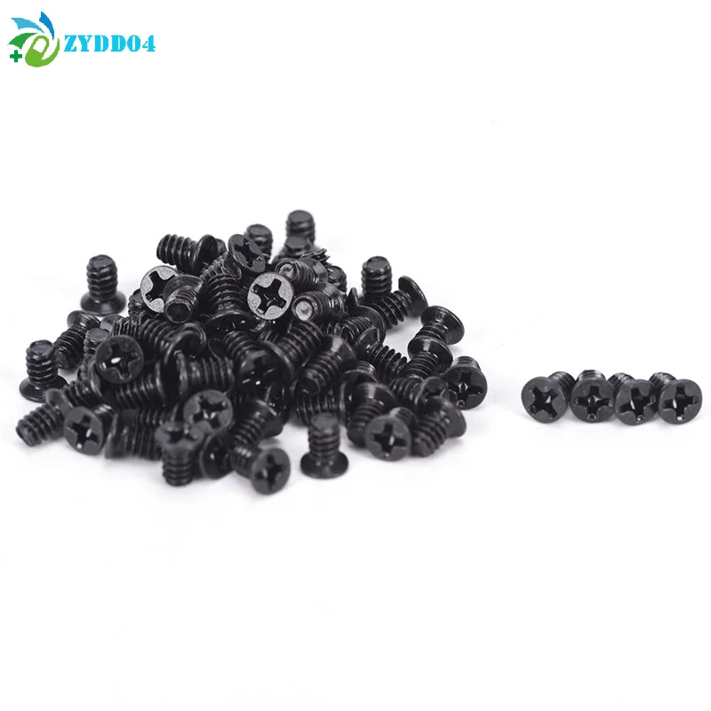 

●100PCS 3.5” Hard Drive HDD Tray Computer Chassis Hard Disk Black Screw For PC