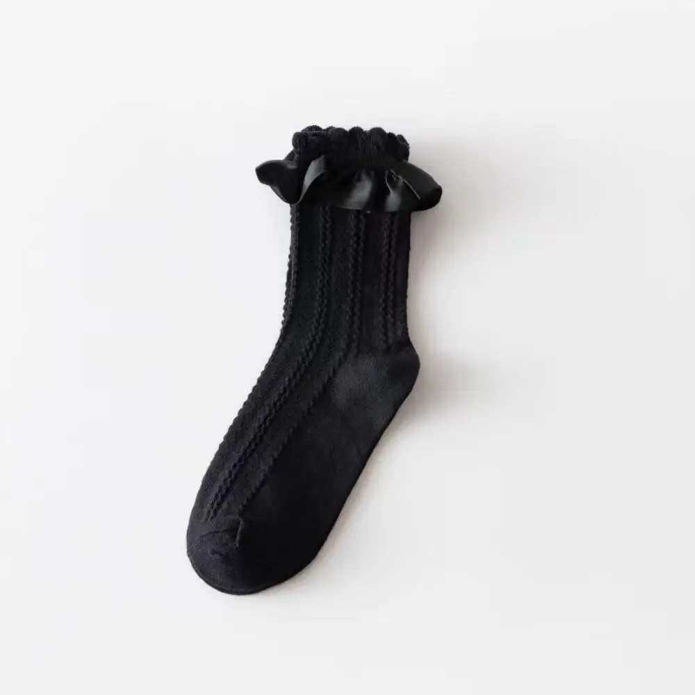 New Mesh White Lace Socks Sweet Princess Lolita Socks Autumn Spring Mary Jane Shoes Socks Girls