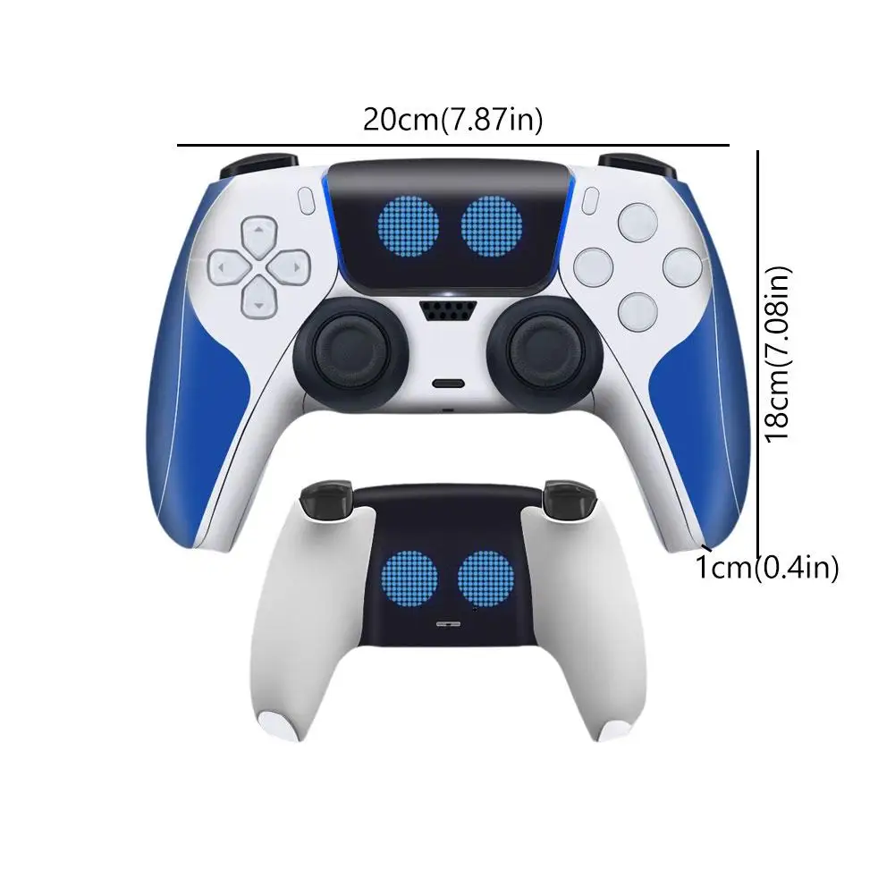 For PS5 Astro Bot Host Handle Sticker With Back Sticker Waterproof And Scratch-resistant For Playstation 5 Game Handle Sticker