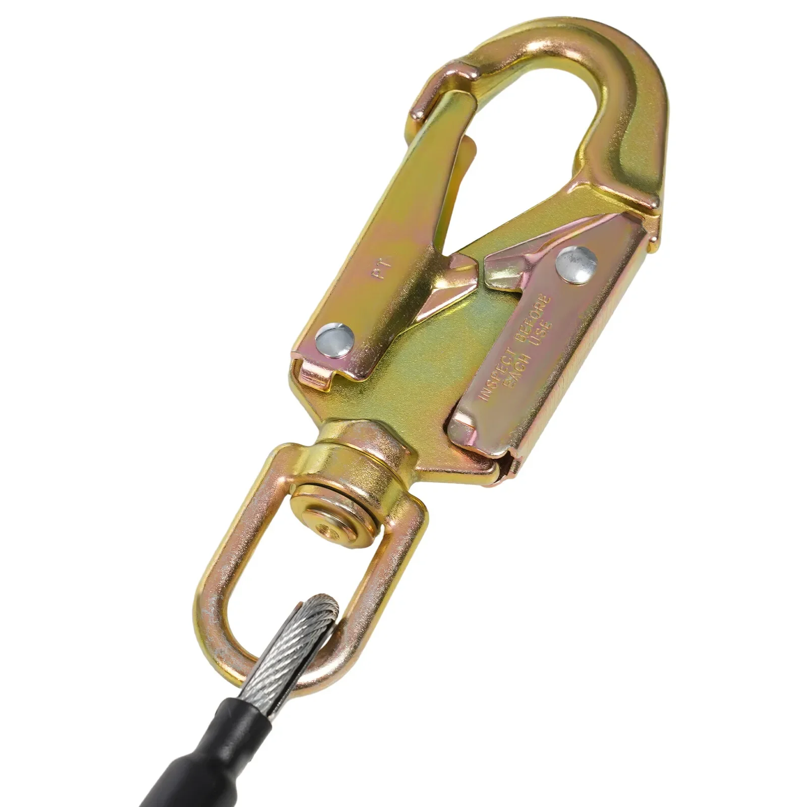 خط قلاب 20 كيلو نيوتن، مجموعة خط فليبلاين أساسي من أسلاك الفولاذ، حبل تسلق الأشجار 3.66 م/12 قدم