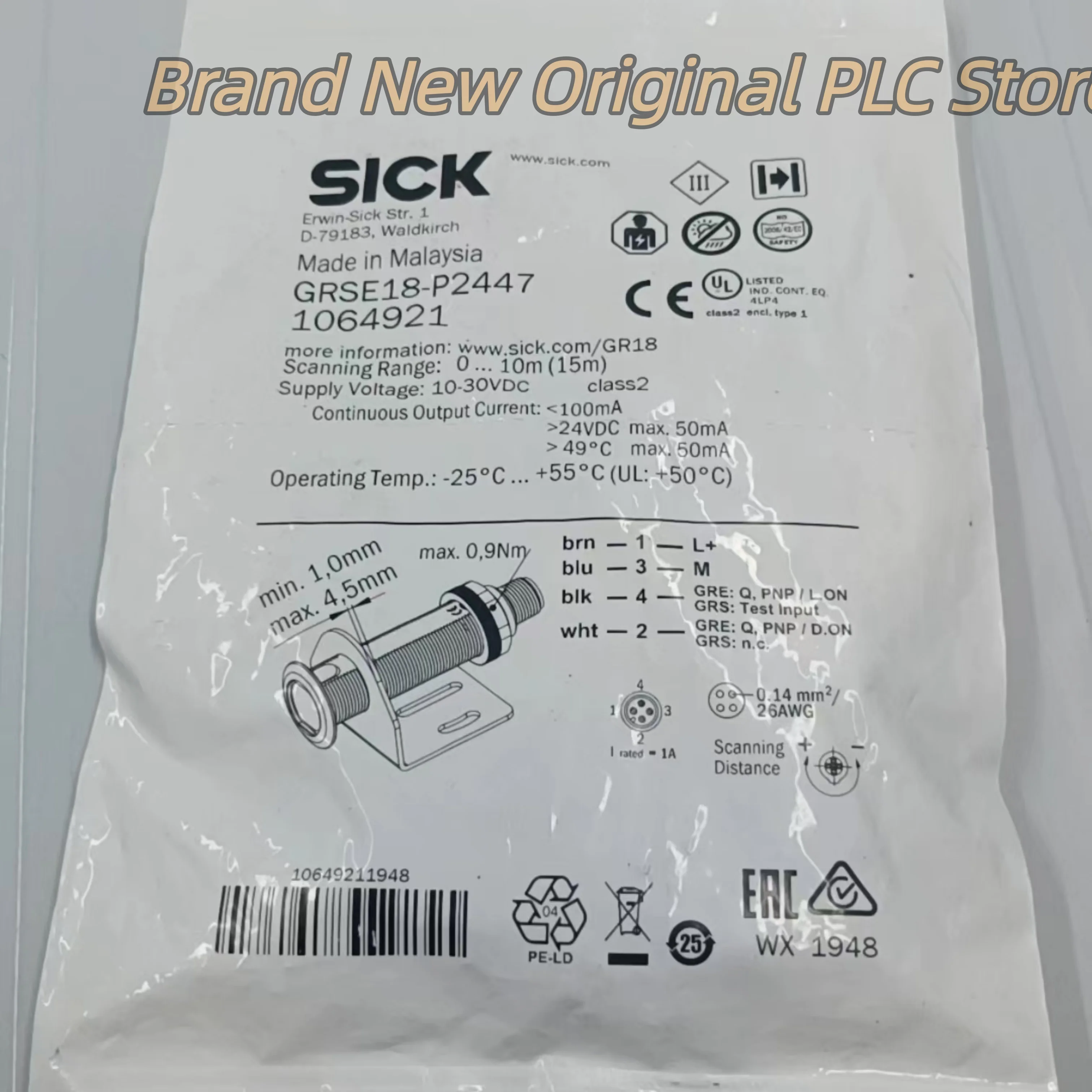 

Совершенно новый датчик GRSE18-P2447 GTB6L-N1211