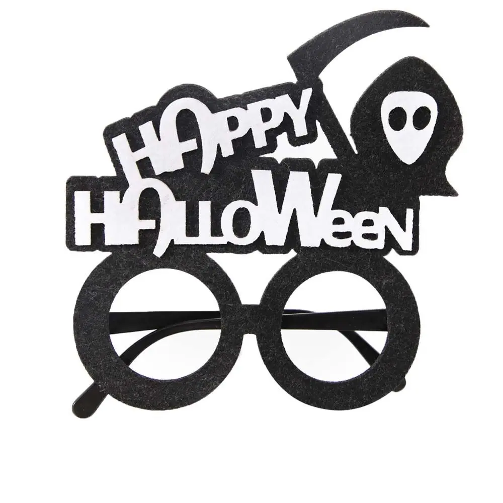 Frame Props Ghost Party Eyeglasses Frames Skull Head Spider Halloween Decoration Glasses Ghost Pumpkin Halloween Dress Up