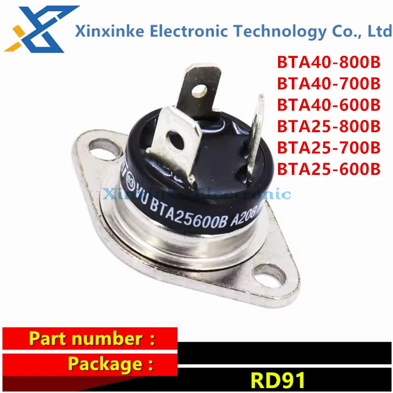1SZT BTA40-800B BTA40-700B BTA40-600B BTA25-800B BTA25-700B BTA25-600B BTA25 BTA40 800B 700B 600B 40A/800V RD91