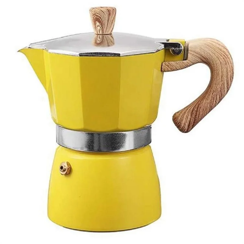 150ML/300ML Portable Aluminum Italian Style Espresso Maker Moka Pot Coffee Maker Household Mocha Cold Extract Pot For Making