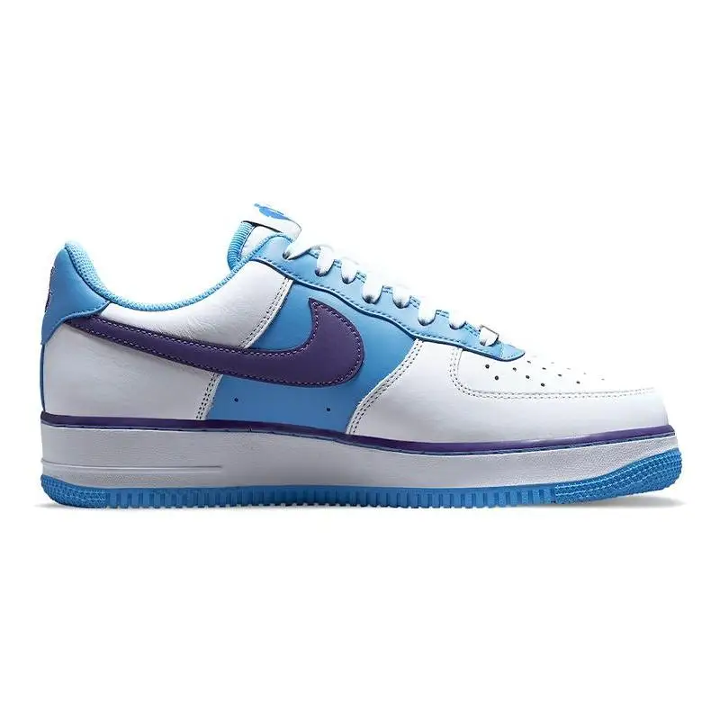  X Nike Air Force 1 Low '07 LV8 NBA 75th Anniversary Lakers Sneakers shoes DC8874-101 With Original Box