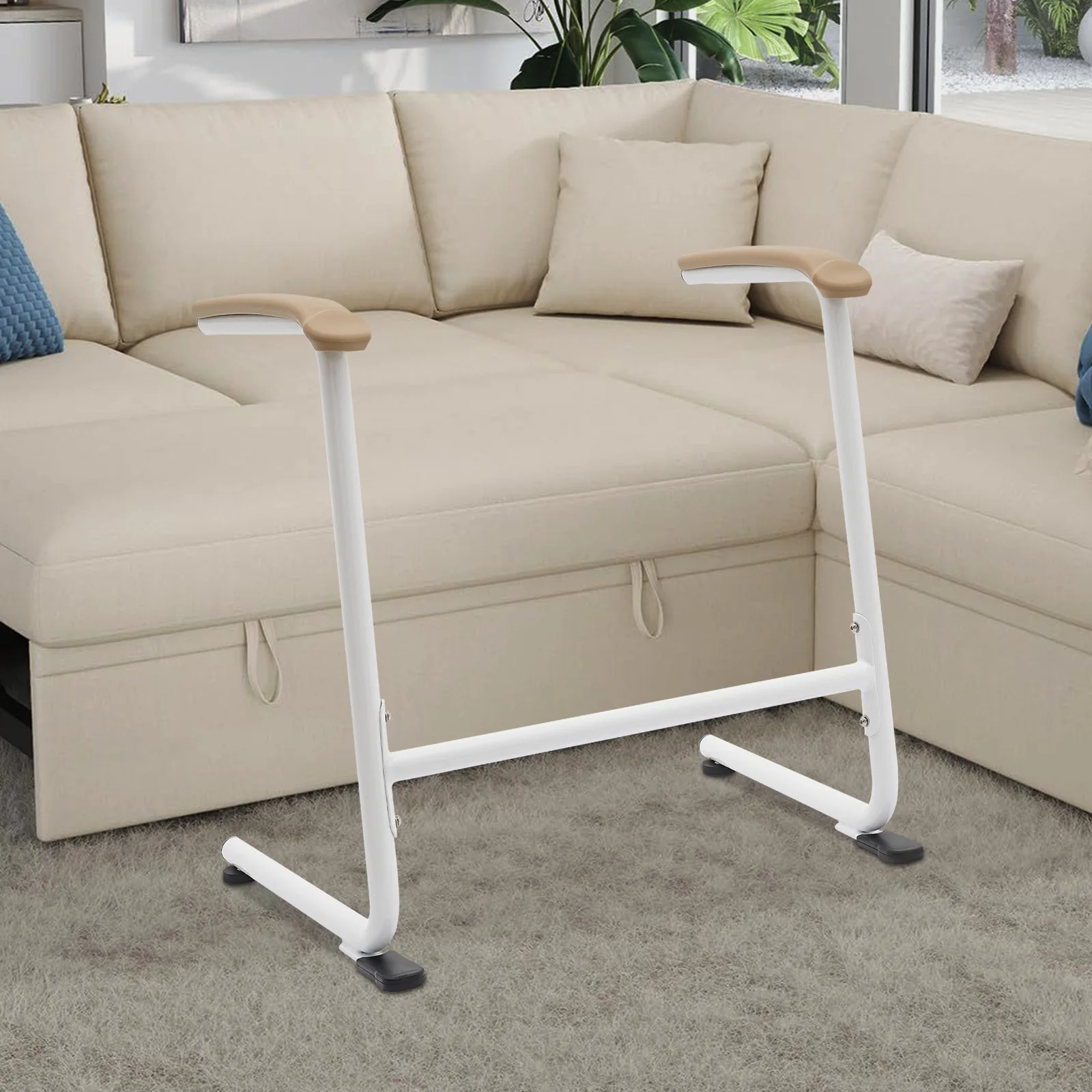 

Chair Stand Assist for Elderly - Steel & PP Lift Support, Standing Aid, Fit Sofas Under 22inch Height, 330lbs Weight Capacity