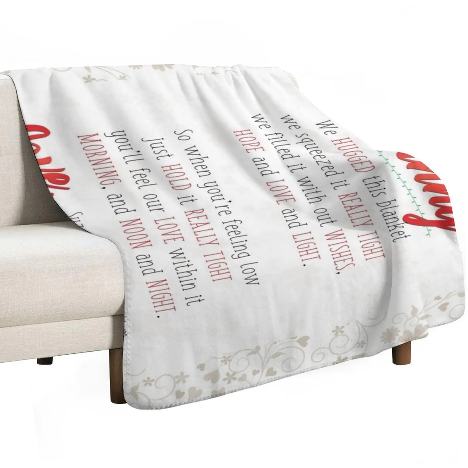 Hug Blanket PLEASE READ INSTRUCTIONS IN THE DESCRIPTION Throw Blanket Breathable Lightweight Blanket for Adults Kids