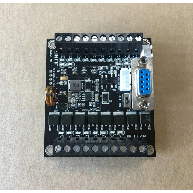 FX1N-20MT Rail Mount PLC 12 Input 8 Output Programmable Logic Controller Industrial Automatic Equipment Control Module