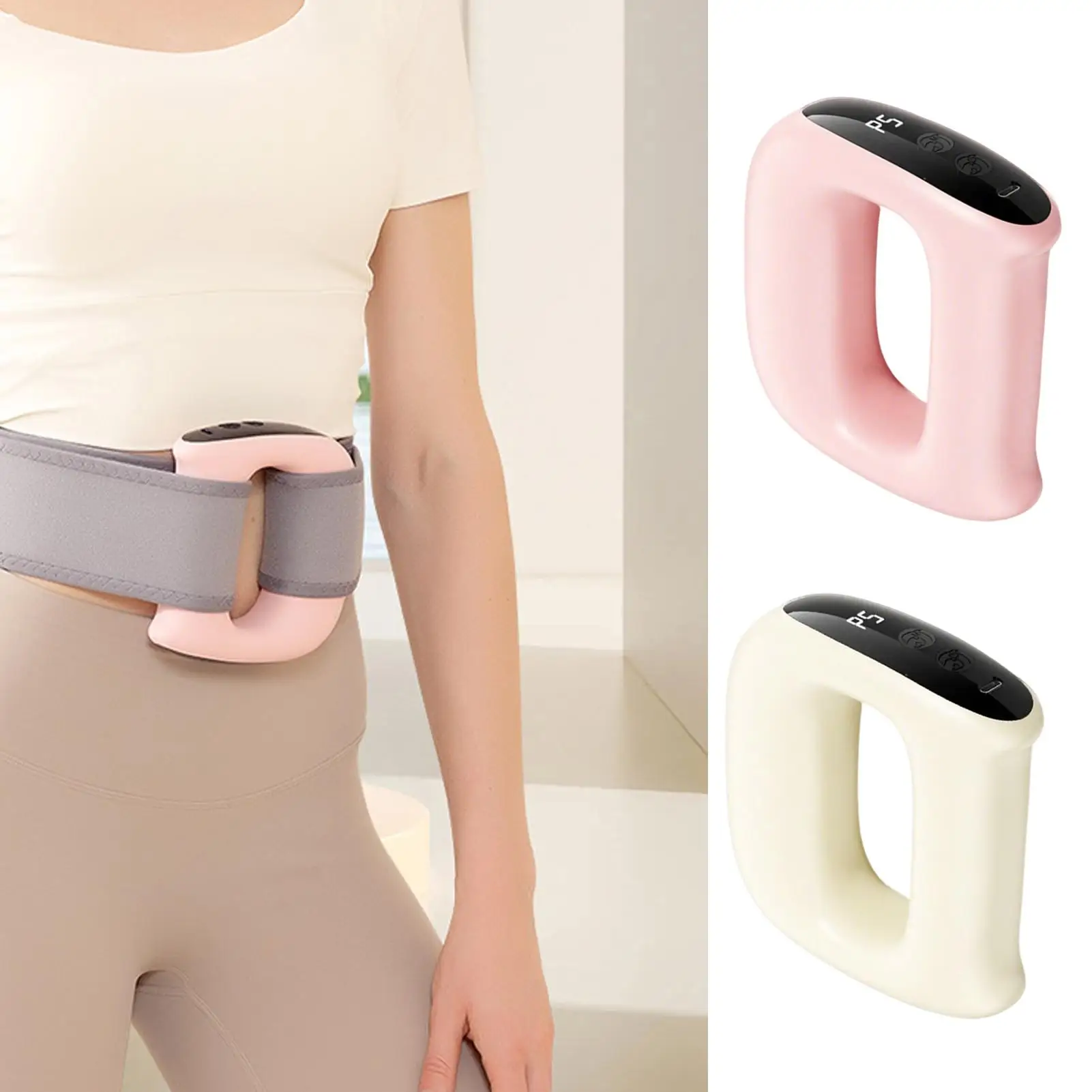 

Deep Tissue Vibration Ring Full-Body Ergonomic Deep Tissue Ring Rechargeable Electric Massage Tool Muscle Recovery Relaxation