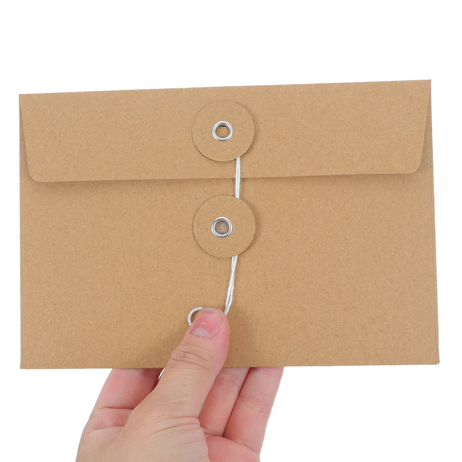 30pcs-kraft-paper-filing-envelopes-brown-67x45-mini-document-organizer-file-folders-string-closure-project-pockets-office