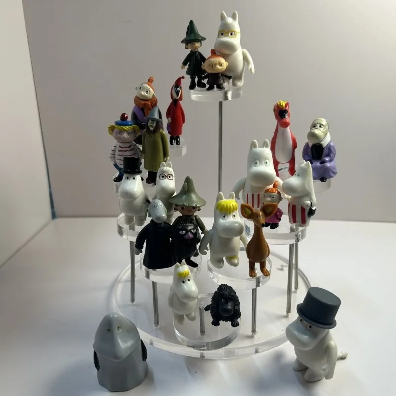 

Cute Moomin Ornaments Decoration Little My Moominmamma Anime Action Figure Car Desktop Decoration Model Christmas Birthday Gifts