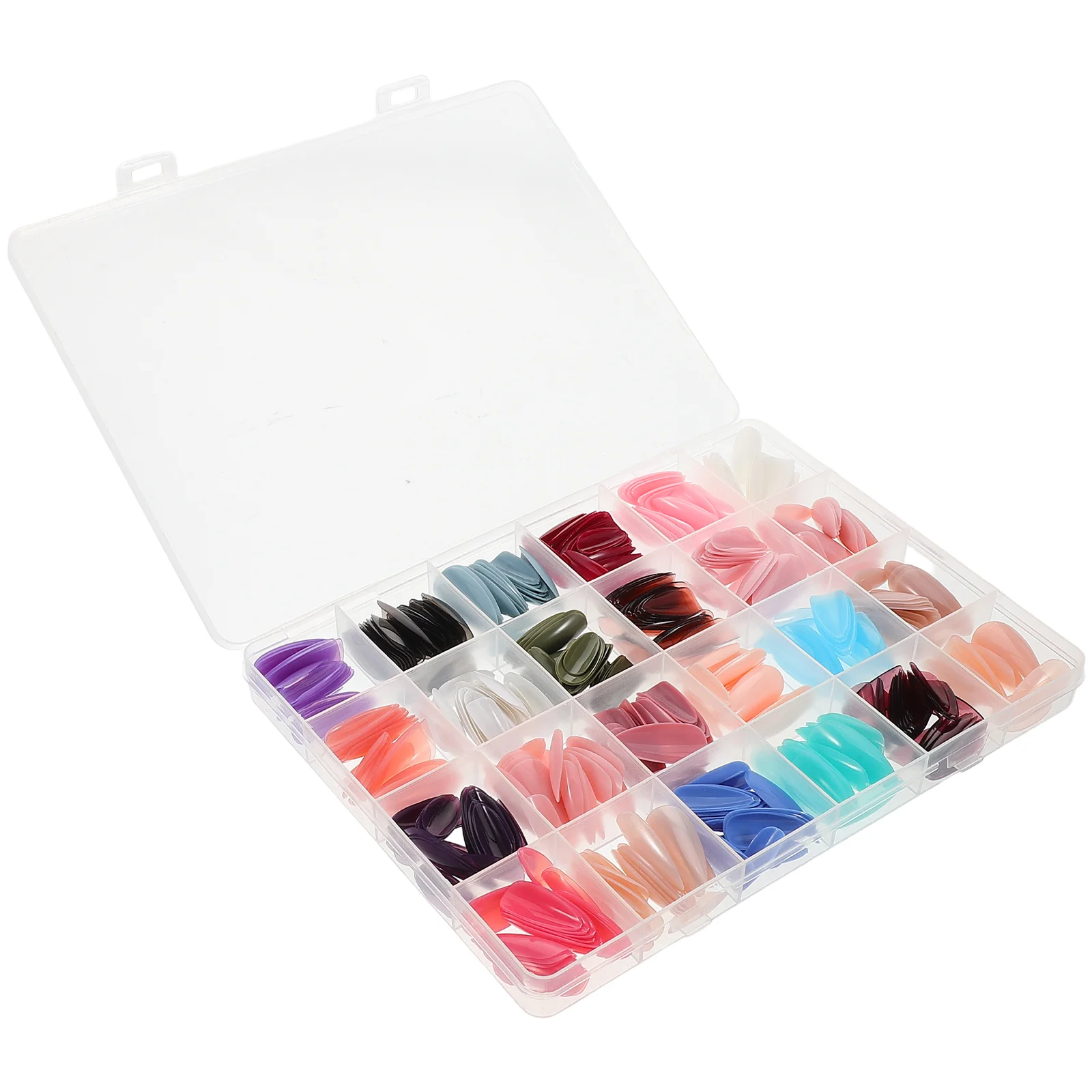 

Nail Set Press on Nails Coffin Medium Length Stick for Women Fake Fingernails Short