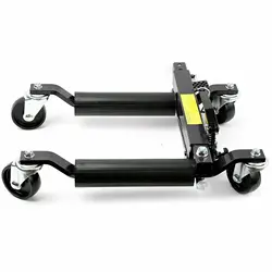 1500lbs Hydraulic Tire Lifter Vehicle Jack Positioning Tow Dolly  Position Wheel Dolly Car Mover Universal Moving Tool