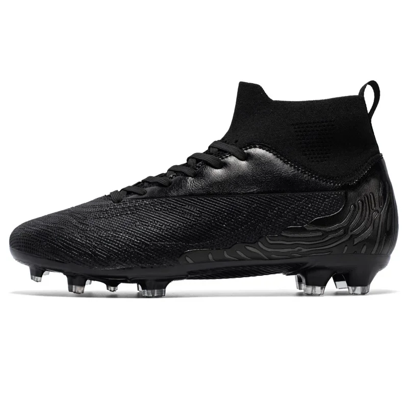 Zapatos de fútbol para hombre, calzado de entrenamiento de césped artificial para jóvenes, con pinchos AG, TF, 45, talla grande 46